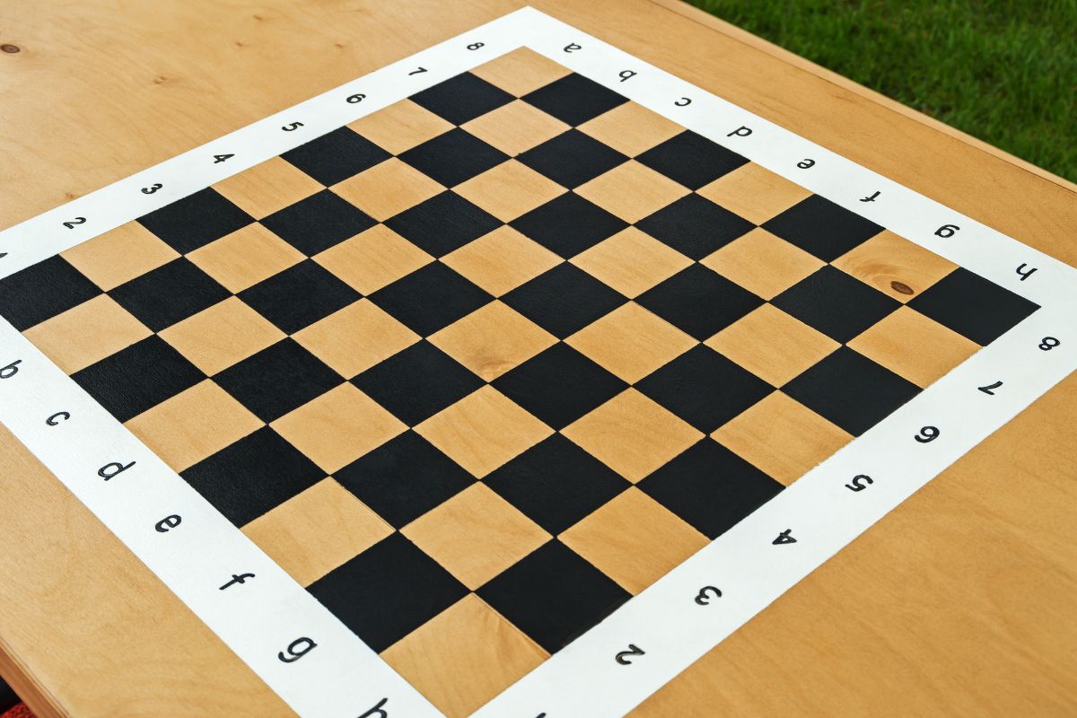 Chessboard numbers and letters